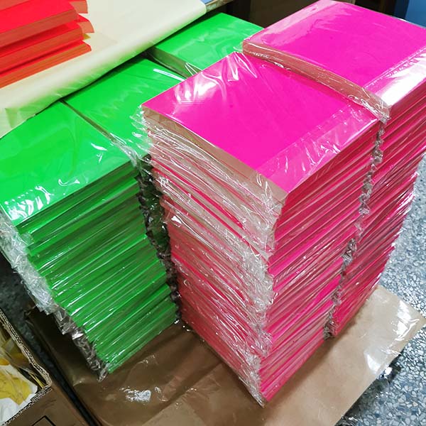 彩色不干胶材料