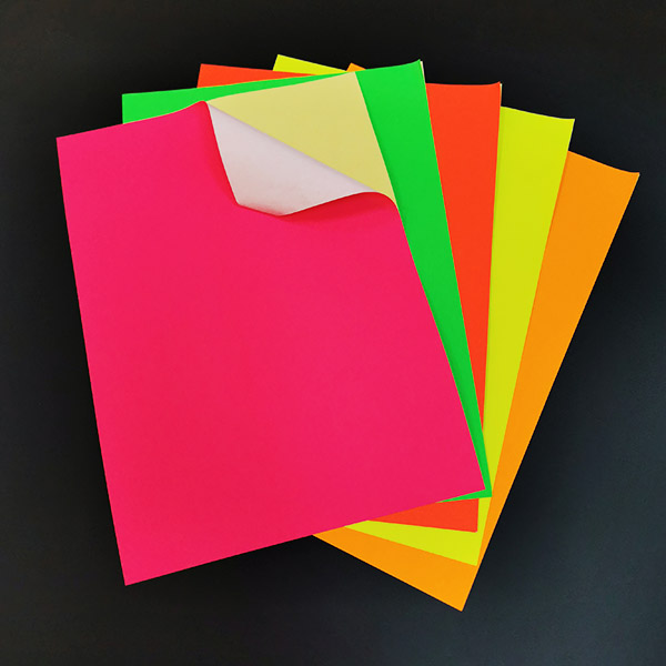 喷墨复印贴纸彩色不干胶