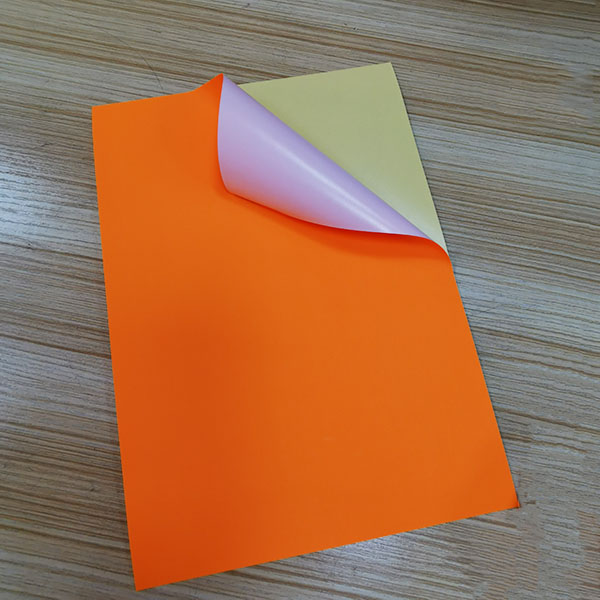 荧光橙标签材料